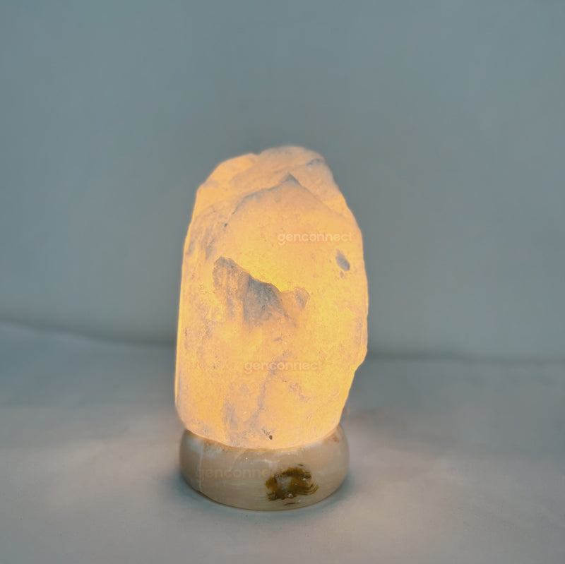Natural Shape Himalayan Salt Lamp 2 - 3kg (White)