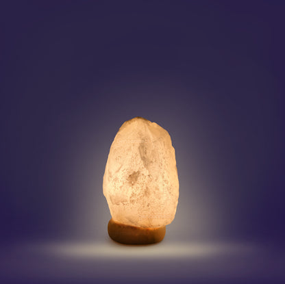 Natural Shape Himalayan Salt Lamp 2 - 3kg (White)