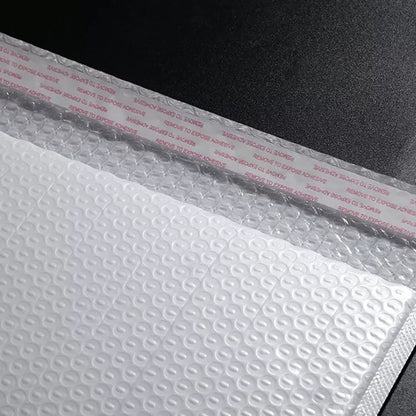 White Bubble Poly Mailer