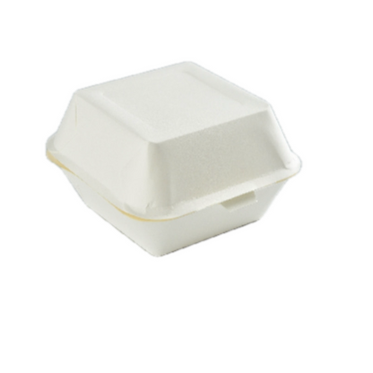 White Paper Burger Box