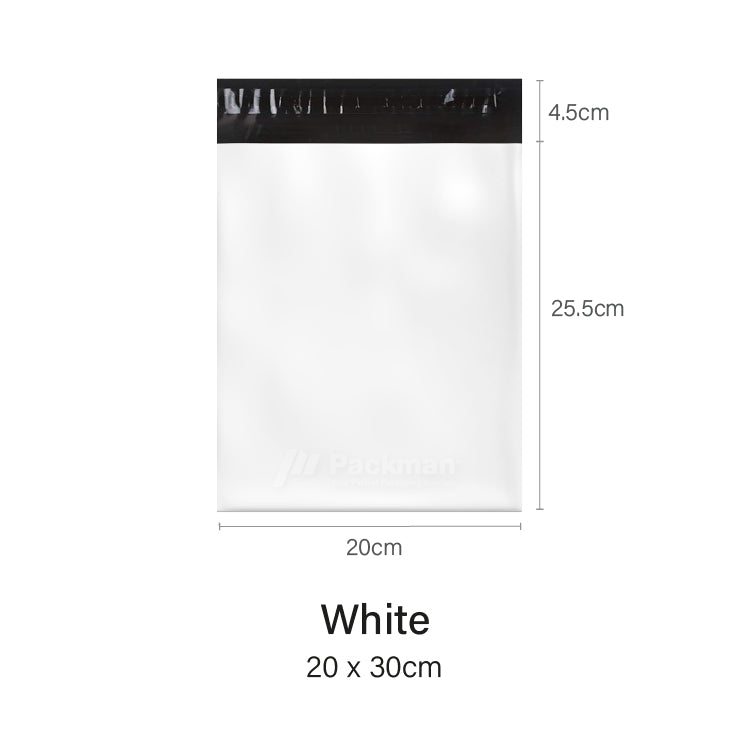 White Poly Mailer