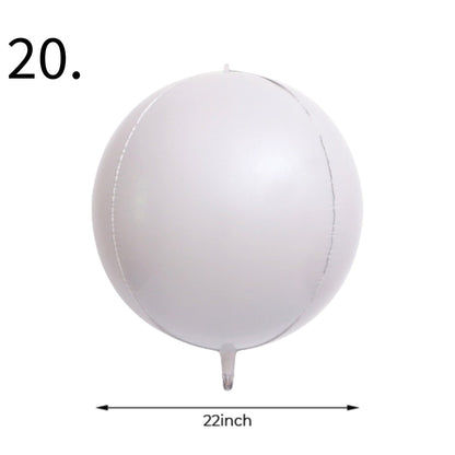 Chrome Round Foil Balloon