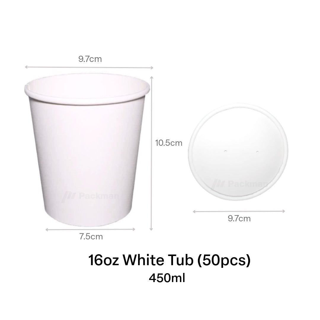 White Soup Cup