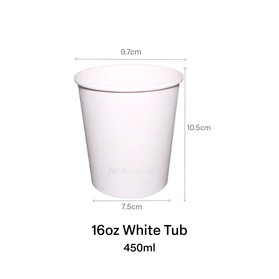 White Soup Cup