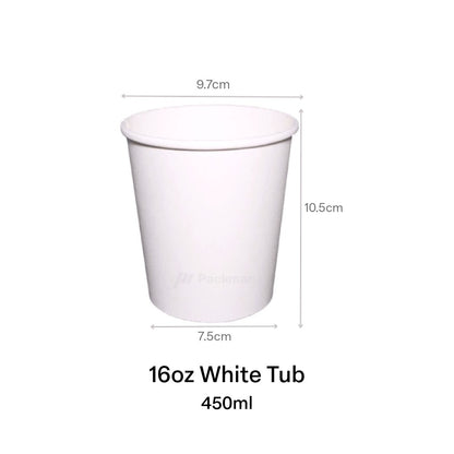 White Soup Cup