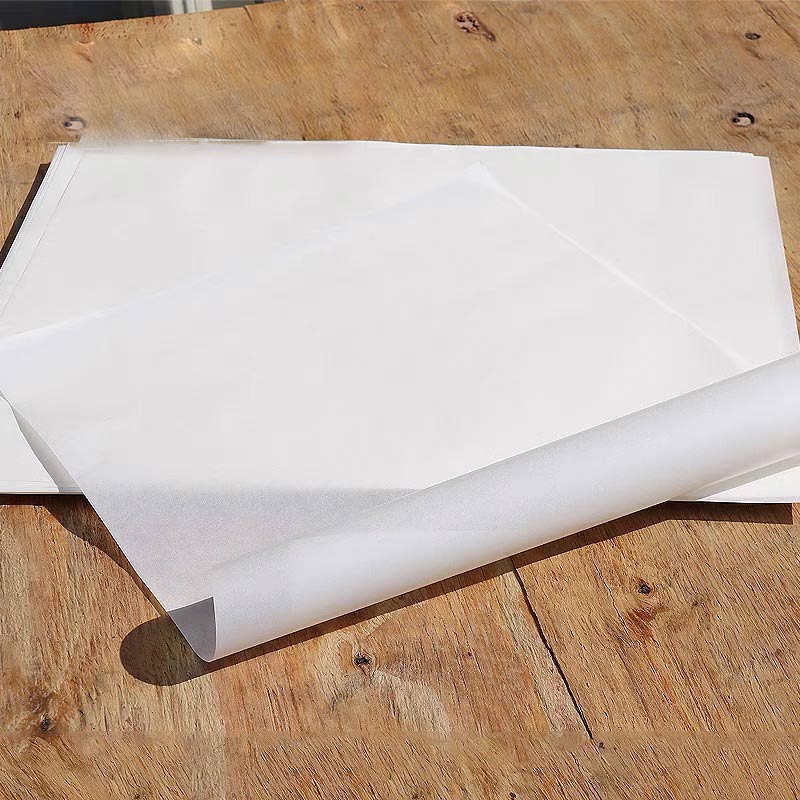 White Square Burger Paper