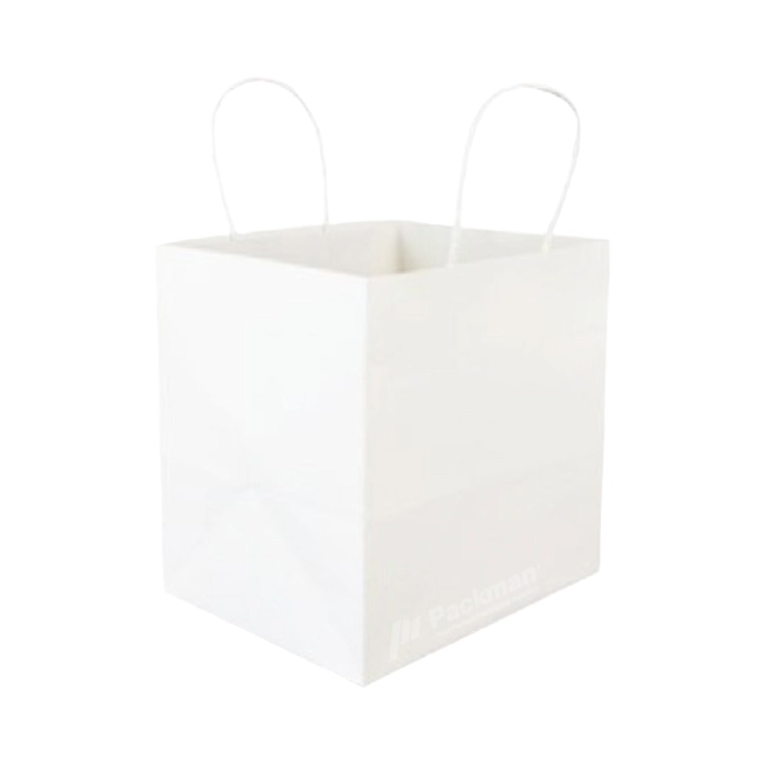 White Square Paper Bag