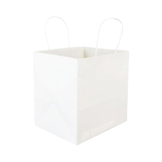 White Square Paper Bag