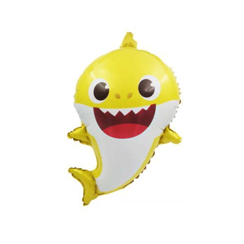 Yellow Baby Shark Foil Balloon (26inch)