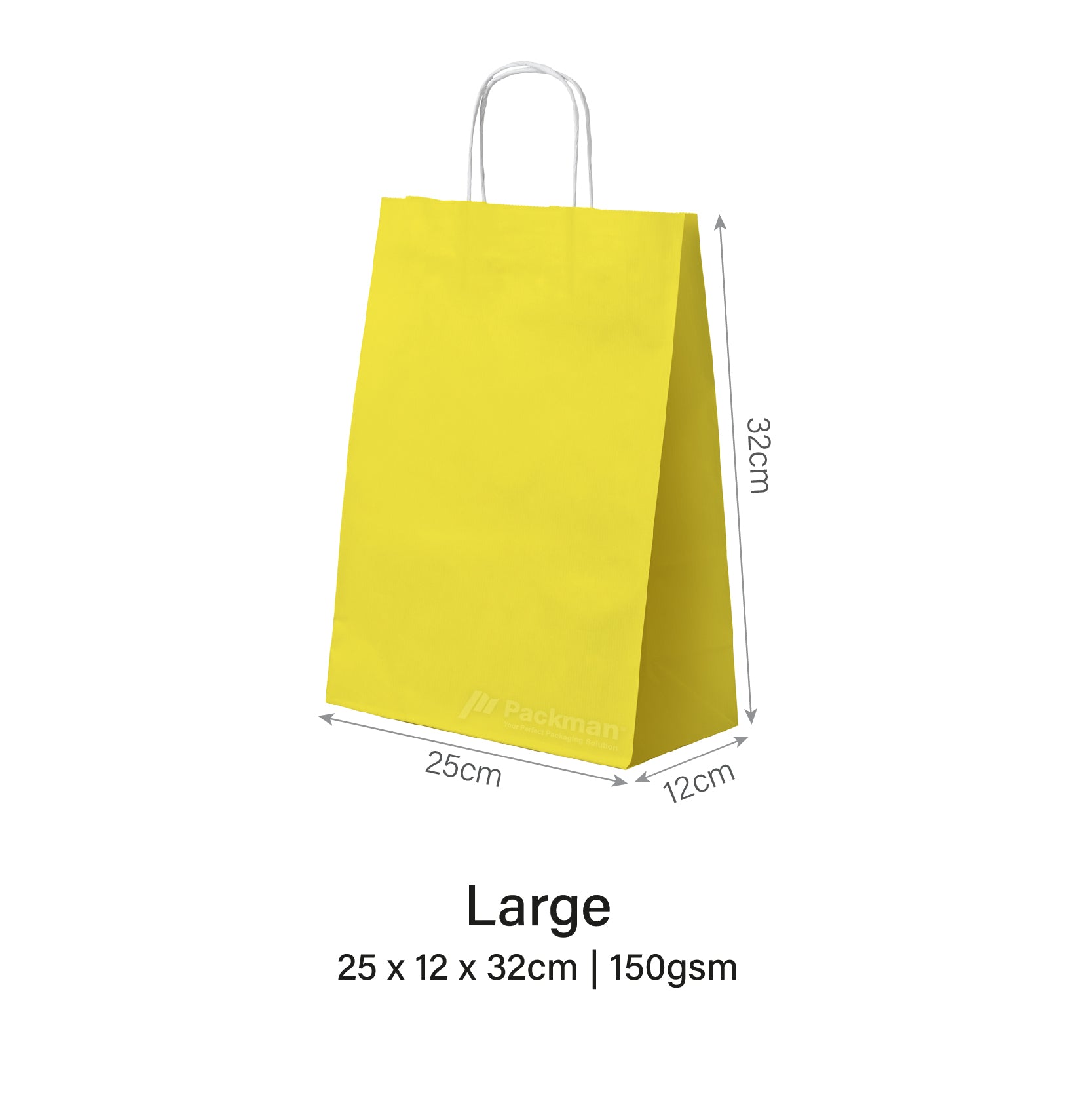 Yellow Paper Bag