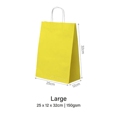 Yellow Paper Bag