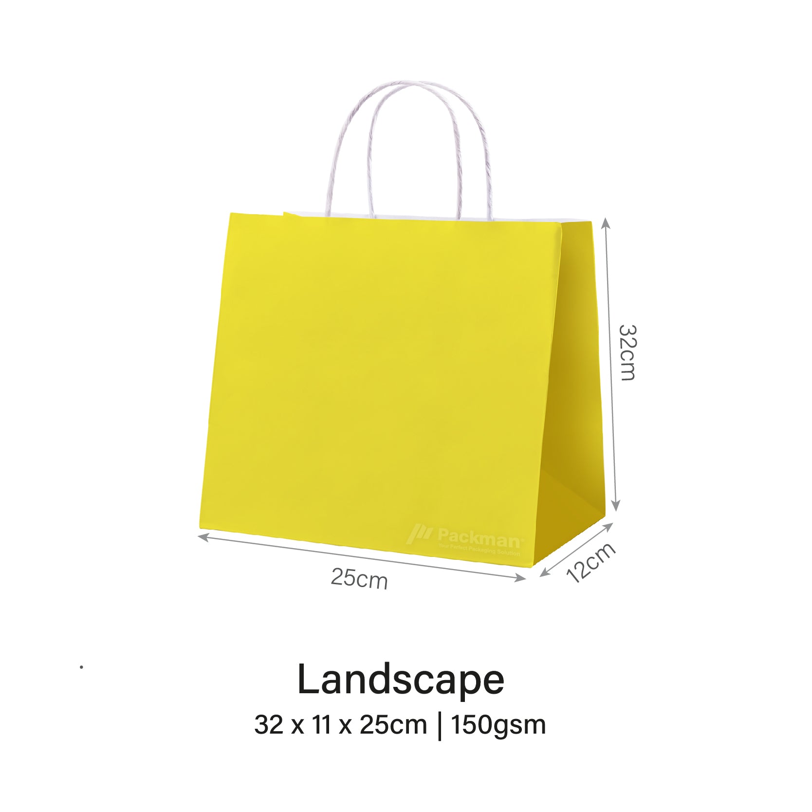 Yellow Paper Bag