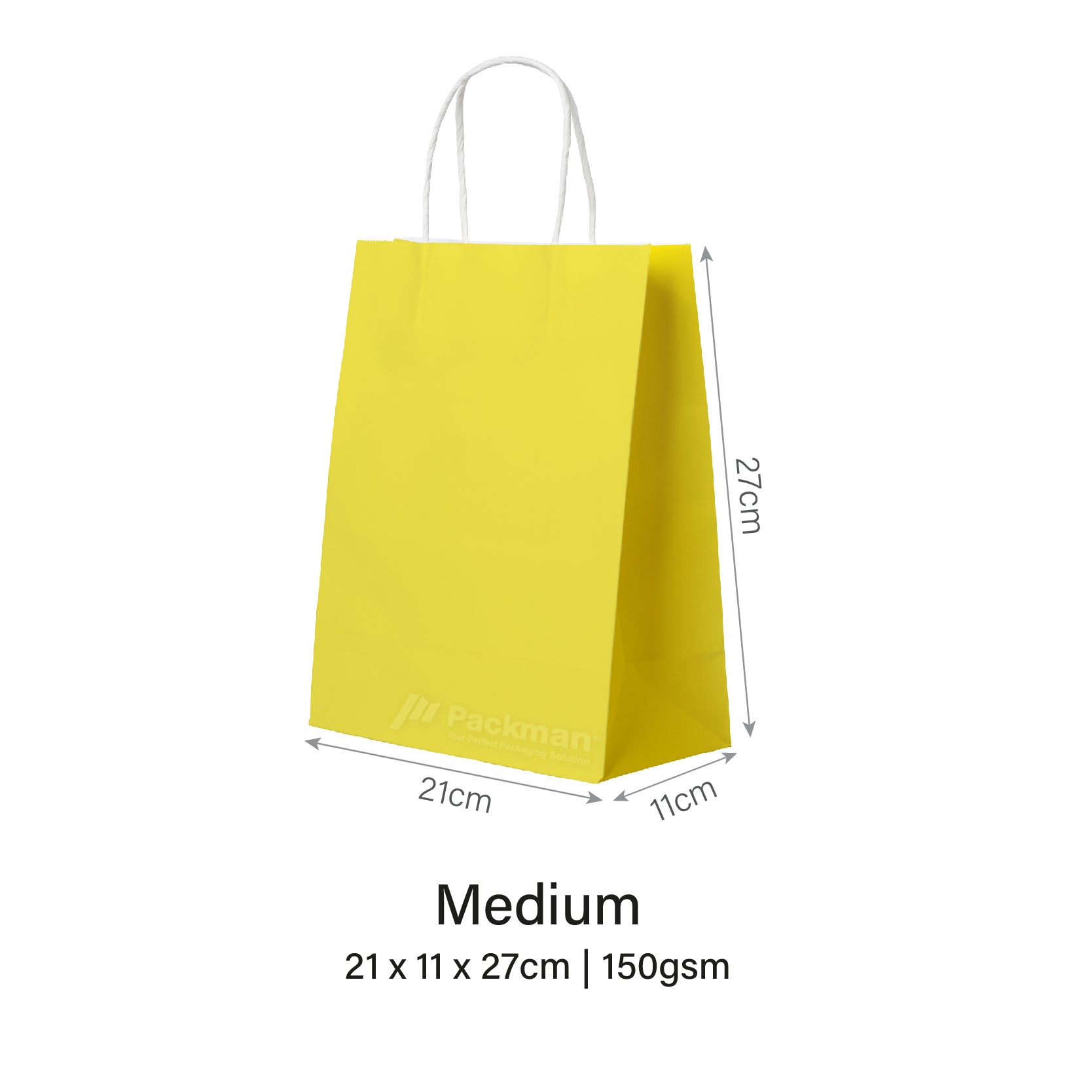 Yellow Paper Bag