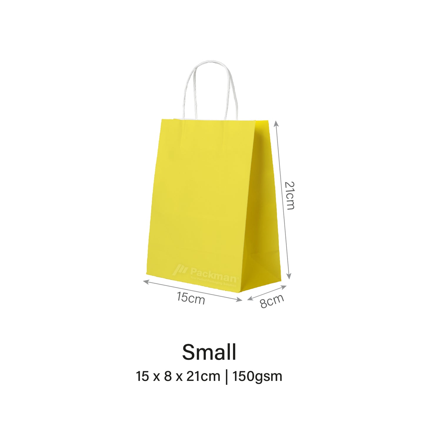 Yellow Paper Bag