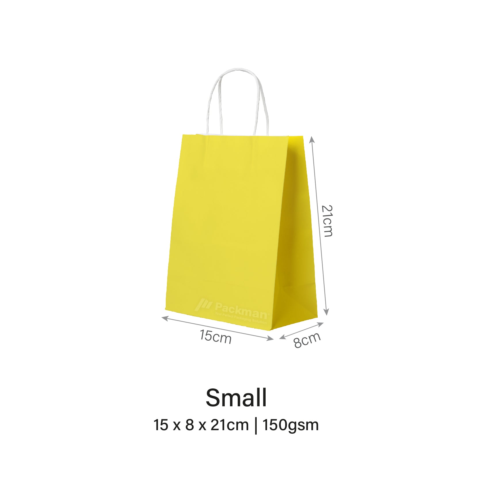 Yellow Paper Bag