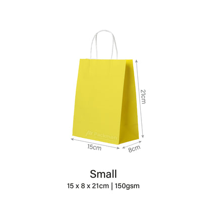 Yellow Paper Bag