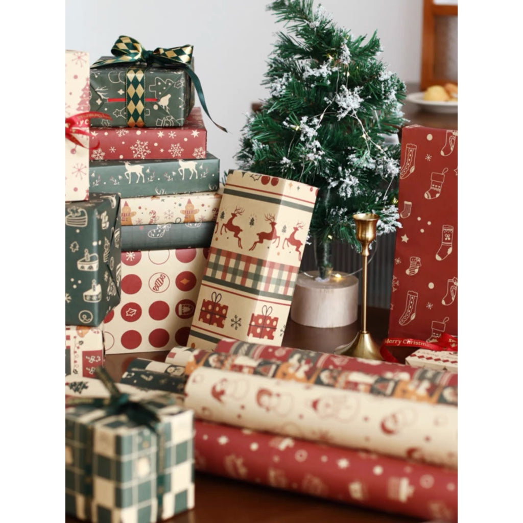 Kraft Christmas Gift Wrapper 5