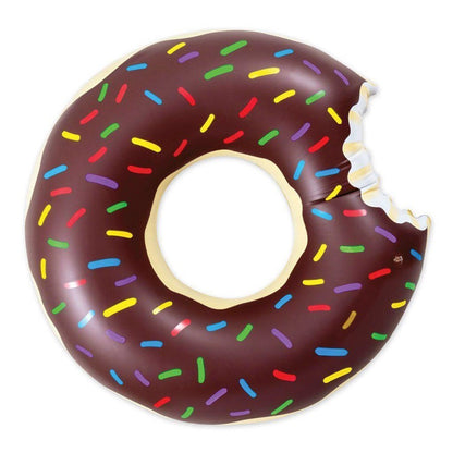 Brown Donut Pool Float