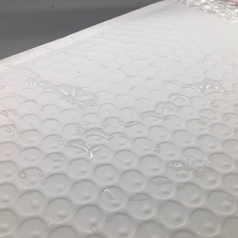 20 x 25cm White Bubble Poly Mailer
