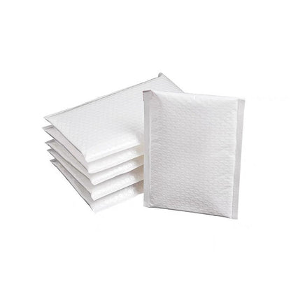 20 x 25cm White Bubble Poly Mailer