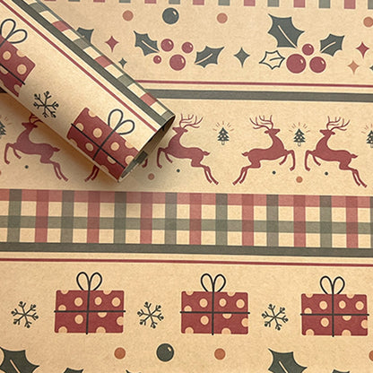 Kraft Christmas Gift Wrapper 6