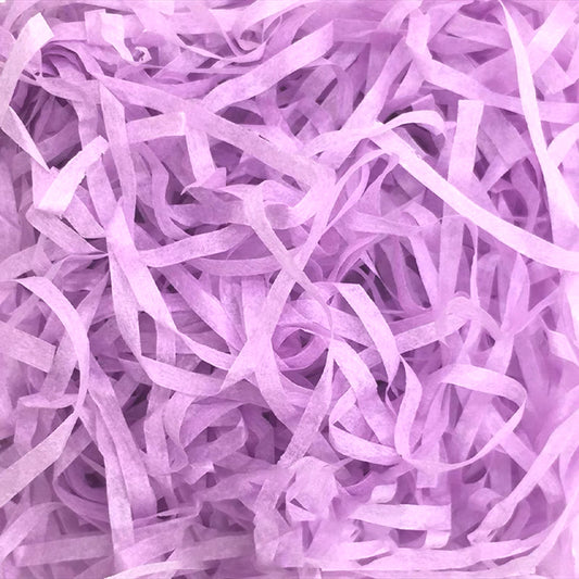Purple Raffia Shredded Paper