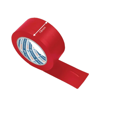 18mm x 10m RED Electrical Tape (6 Rolls)