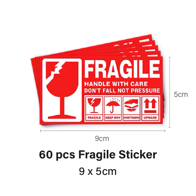 48mm x40yd Fragile Tape