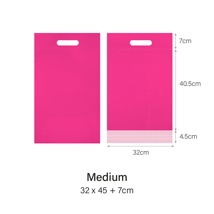 Pink / Purple Polymailer with Handle