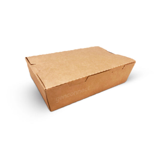 1200ml Kraft Lunch Box (50pcs)
