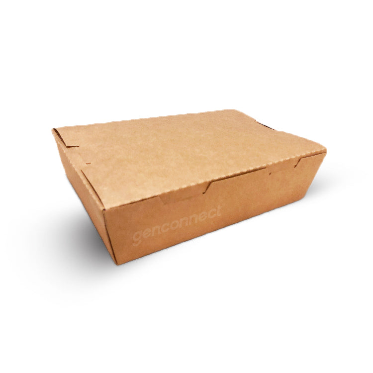 2100ml Kraft Lunch Box (50pcs)