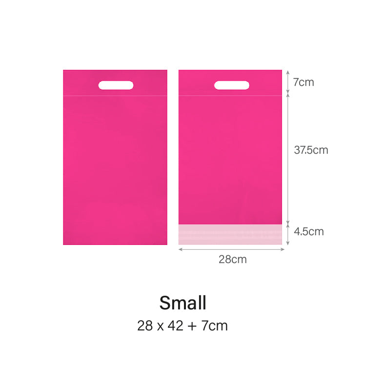 Pink Polymailer with Handle