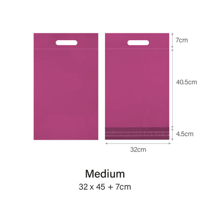 Purple Polymailer with Handle