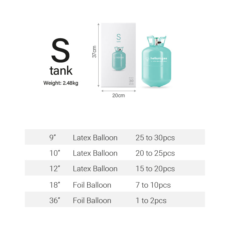 Helium Gas Tank