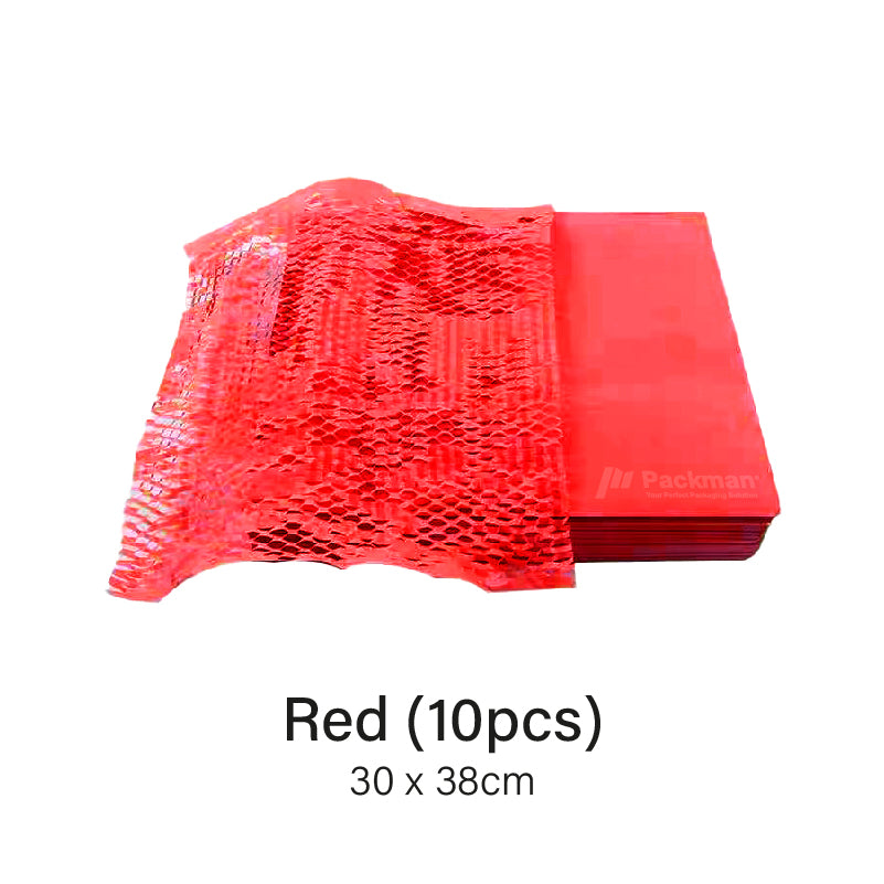 30x38cm Red Honeycomb Paper Wrap